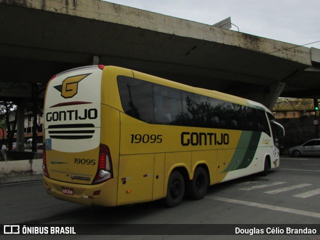 Empresa Gontijo de Transportes 19095 na cidade de Belo Horizonte, Minas Gerais, Brasil, por Douglas Célio Brandao. ID da foto: 11238750.