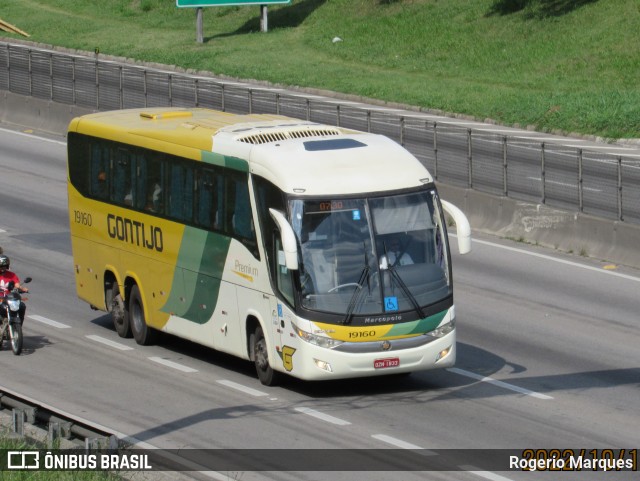 Empresa Gontijo de Transportes 19160 na cidade de São José dos Campos, São Paulo, Brasil, por Rogerio Marques. ID da foto: 11238518.