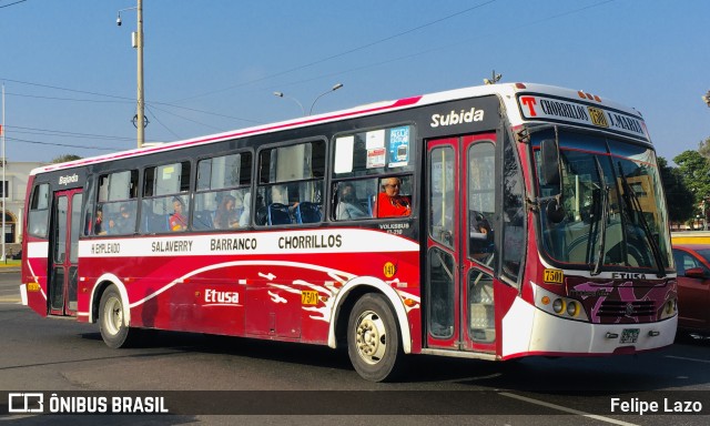 ETUSA 141 na cidade de Chorrillos, Lima, Lima Metropolitana, Peru, por Felipe Lazo. Número da foto: #11237420.
