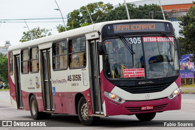 Transurb AE-30506 na cidade de Belém, Pará, Brasil, por Fabio Soares. Número da foto: #11237979.