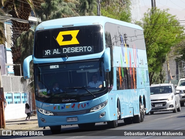 Kenny Bus  na cidade de Calama, El Loa, Antofagasta, Chile, por Sebastian Andres Maluenda. ID da foto: 11238791.