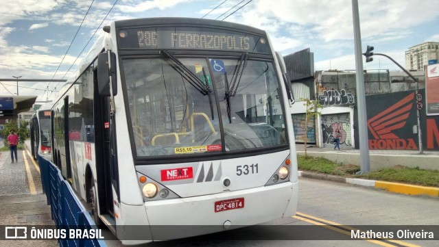 Next Mobilidade - ABC Sistema de Transporte 5311 na cidade de São Bernardo do Campo, São Paulo, Brasil, por Matheus Oliveira. Número da foto: #11238677.