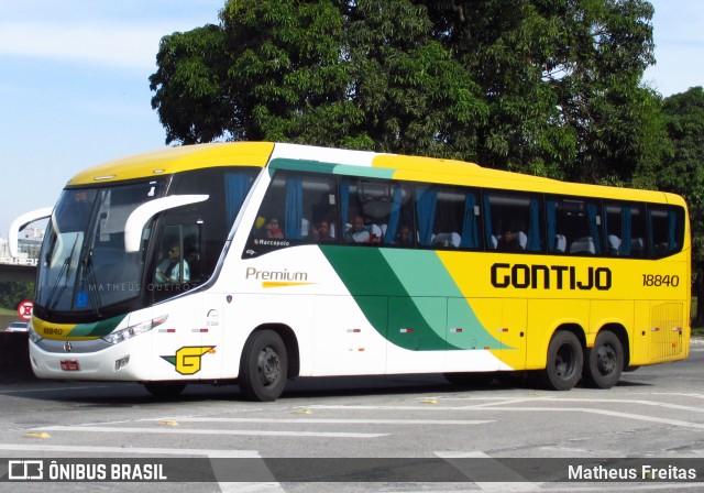 Empresa Gontijo de Transportes 18840 na cidade de Resende, Rio de Janeiro, Brasil, por Matheus Freitas. ID da foto: 11239612.