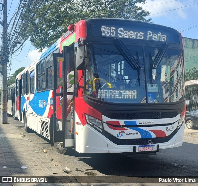 Viação Pavunense B32511 na cidade de Rio de Janeiro, Rio de Janeiro, Brasil, por Paulo Vitor Lima. ID da foto: 11240136.