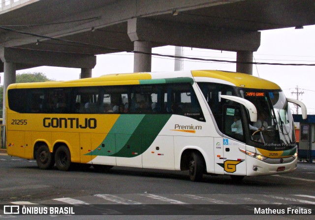 Empresa Gontijo de Transportes 21255 na cidade de São José do Rio Preto, São Paulo, Brasil, por Matheus Freitas. Número da foto: #11239604.