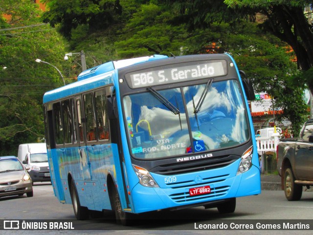 FAOL - Friburgo Auto Ônibus 509 na cidade de Nova Friburgo, Rio de Janeiro, Brasil, por Leonardo Correa Gomes Martins. Número da foto: #11238075.