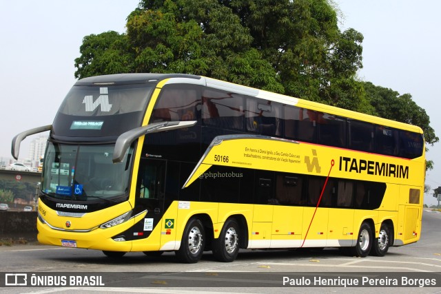 Viação Nova Itapemirim 50166 na cidade de Resende, Rio de Janeiro, Brasil, por Paulo Henrique Pereira Borges. Número da foto: #11239296.
