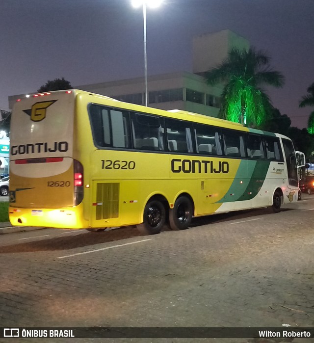 Empresa Gontijo de Transportes 12620 na cidade de Governador Valadares, Minas Gerais, Brasil, por Wilton Roberto. ID da foto: 11239223.