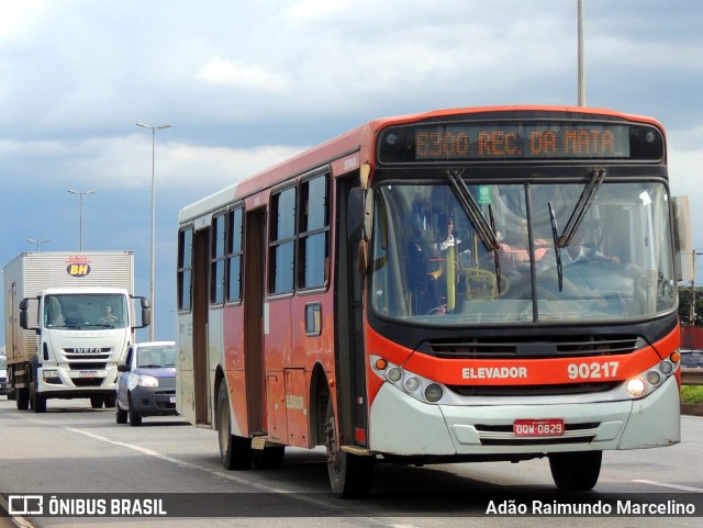 Companhia Coordenadas de Transportes 90217 na cidade de Contagem, Minas Gerais, Brasil, por Adão Raimundo Marcelino. ID da foto: 11168541.