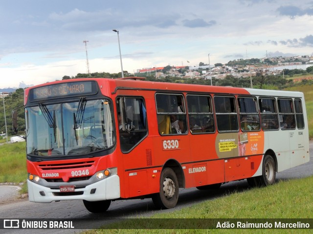 Companhia Coordenadas de Transportes 90346 na cidade de Contagem, Minas Gerais, Brasil, por Adão Raimundo Marcelino. ID da foto: 11168723.