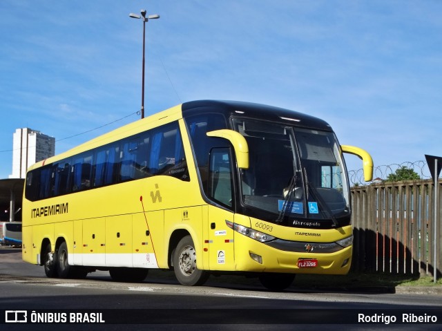 Viação Itapemirim 60093 na cidade de Porto Alegre, Rio Grande do Sul, Brasil, por Rodrigo  Ribeiro. ID da foto: 11167595.