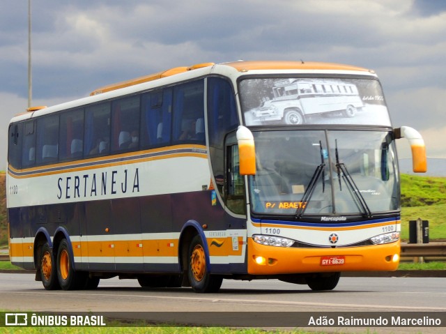 Viação Sertaneja 1100 na cidade de Contagem, Minas Gerais, Brasil, por Adão Raimundo Marcelino. Número da foto: #11168968.