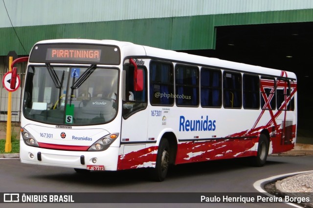 Empresa Reunidas Paulista de Transportes 167301 na cidade de Bauru, São Paulo, Brasil, por Paulo Henrique Pereira Borges. ID da foto: 11168210.