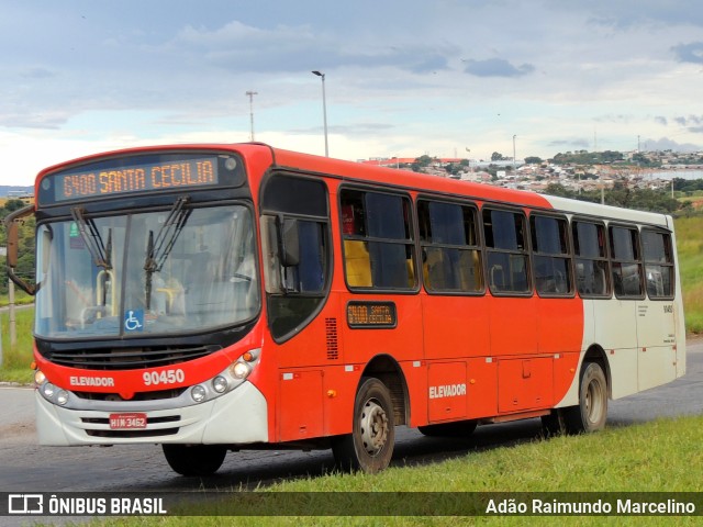 Companhia Coordenadas de Transportes 90450 na cidade de Contagem, Minas Gerais, Brasil, por Adão Raimundo Marcelino. ID da foto: 11168751.