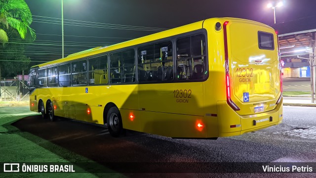 Gidion Transporte e Turismo 12302 na cidade de Joinville, Santa Catarina, Brasil, por Vinicius Petris. Número da foto: #11240847.