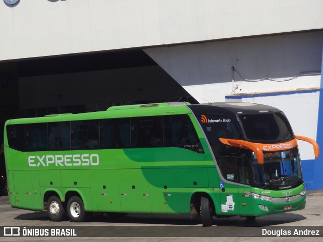 Expresso Transporte e Turismo Ltda. 3105 na cidade de Goiânia, Goiás, Brasil, por Douglas Andrez. ID da foto: 11242509.