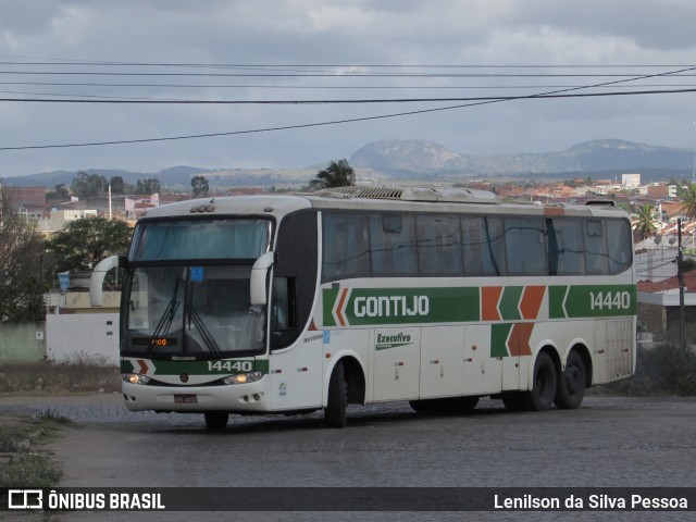 Empresa Gontijo de Transportes 14440 na cidade de Caruaru, Pernambuco, Brasil, por Lenilson da Silva Pessoa. ID da foto: 11242064.