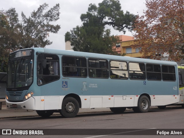 TransPessoal Transportes 431 na cidade de Rio Grande, Rio Grande do Sul, Brasil, por Felipe Alves. ID da foto: 11242659.