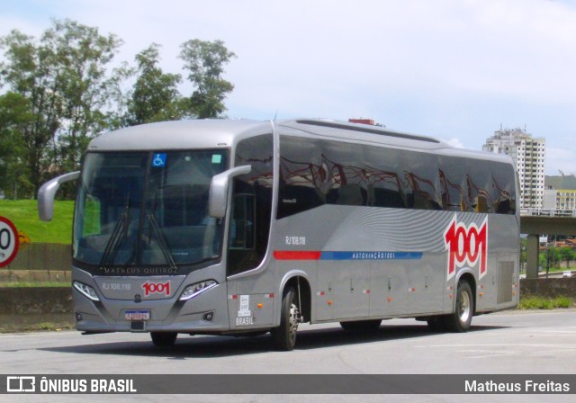 Auto Viação 1001 RJ 108.118 na cidade de Resende, Rio de Janeiro, Brasil, por Matheus Freitas. ID da foto: 11242052.