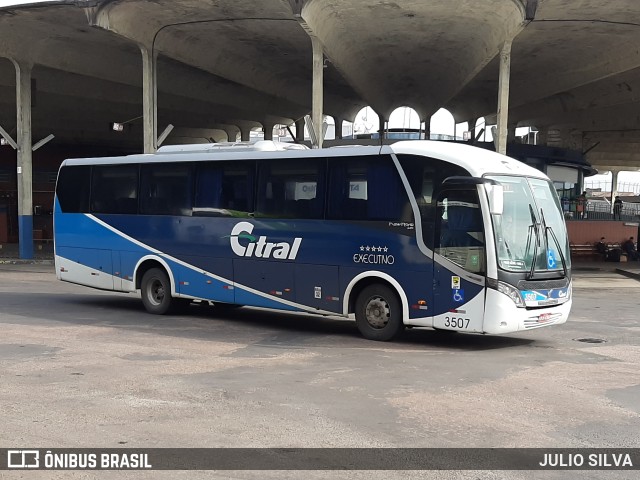 Citral Transporte e Turismo 3507 na cidade de Porto Alegre, Rio Grande do Sul, Brasil, por JULIO SILVA. ID da foto: 11242506.