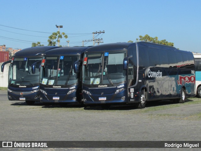 Viação Cometa 721522 na cidade de Rio de Janeiro, Rio de Janeiro, Brasil, por Rodrigo Miguel. ID da foto: 11241187.