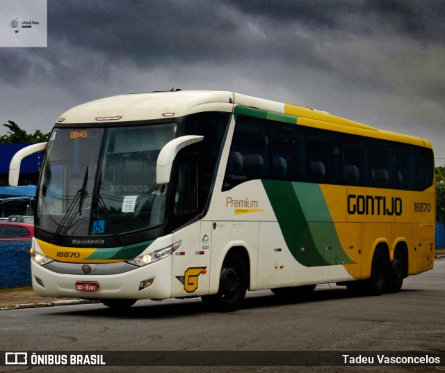 Empresa Gontijo de Transportes 18870 na cidade de São Paulo, São Paulo, Brasil, por Tadeu Vasconcelos. Número da foto: #11240824.