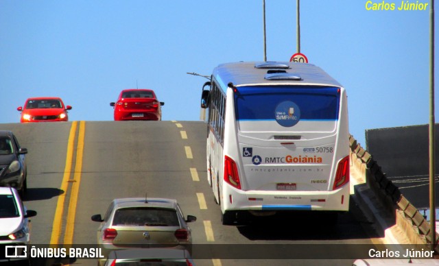 Rápido Araguaia 50758 na cidade de Goiânia, Goiás, Brasil, por Carlos Júnior. Número da foto: #11242044.
