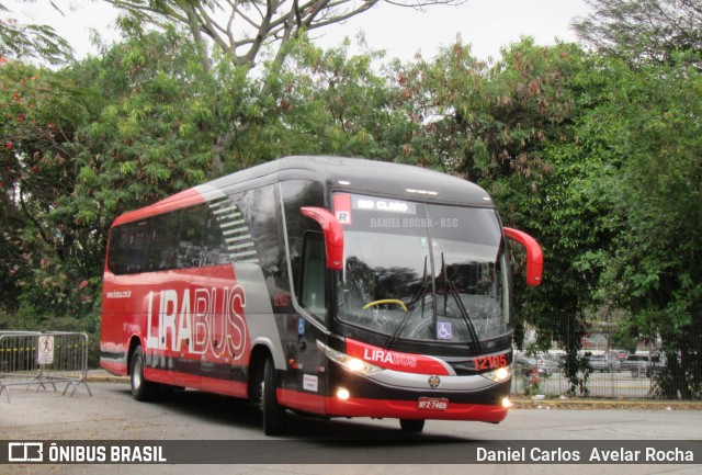 Lirabus 12105 na cidade de São Paulo, São Paulo, Brasil, por Daniel Carlos  Avelar Rocha. ID da foto: 11241562.