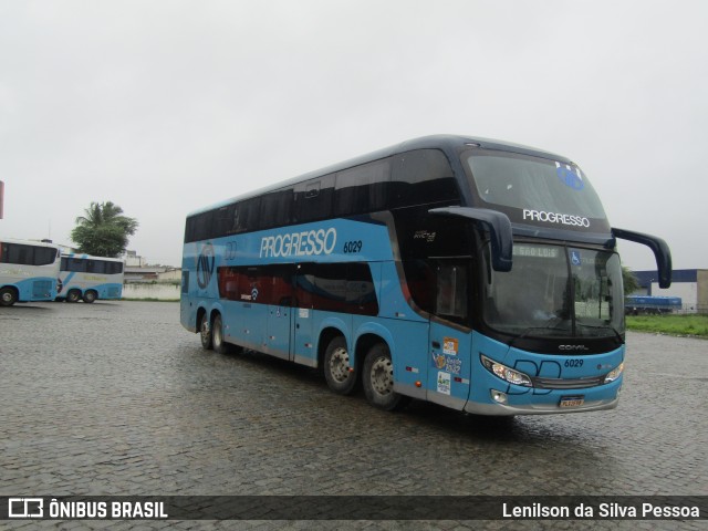 Auto Viação Progresso 6029 na cidade de Caruaru, Pernambuco, Brasil, por Lenilson da Silva Pessoa. Número da foto: #11241905.