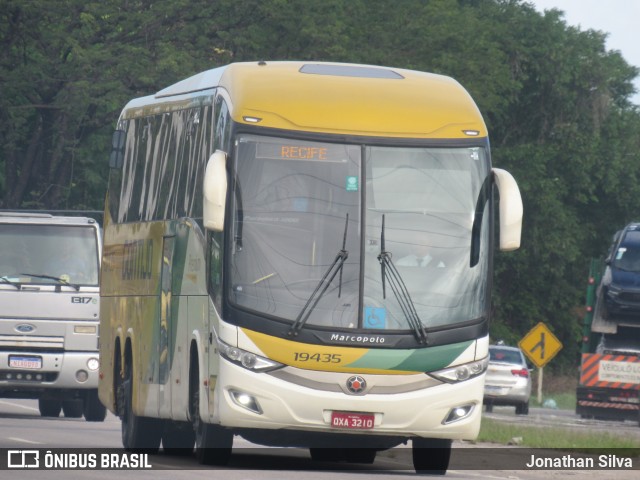 Empresa Gontijo de Transportes 19435 na cidade de Jaboatão dos Guararapes, Pernambuco, Brasil, por Jonathan Silva. Número da foto: #11241326.