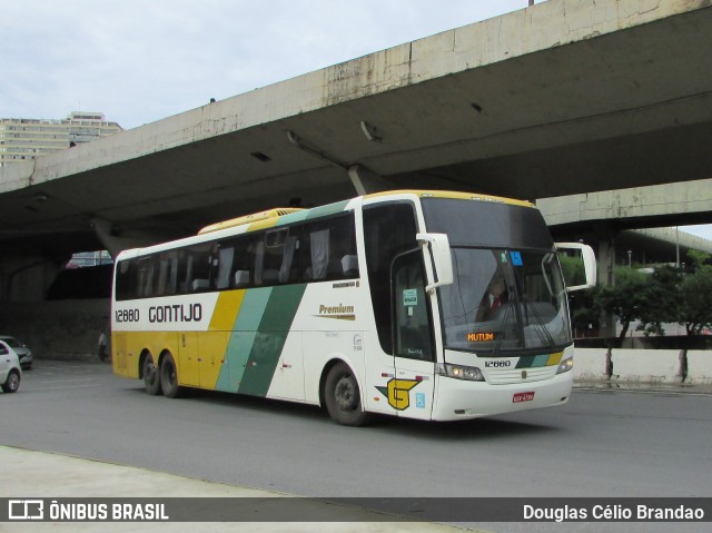 Empresa Gontijo de Transportes 12880 na cidade de Belo Horizonte, Minas Gerais, Brasil, por Douglas Célio Brandao. ID da foto: 11241476.