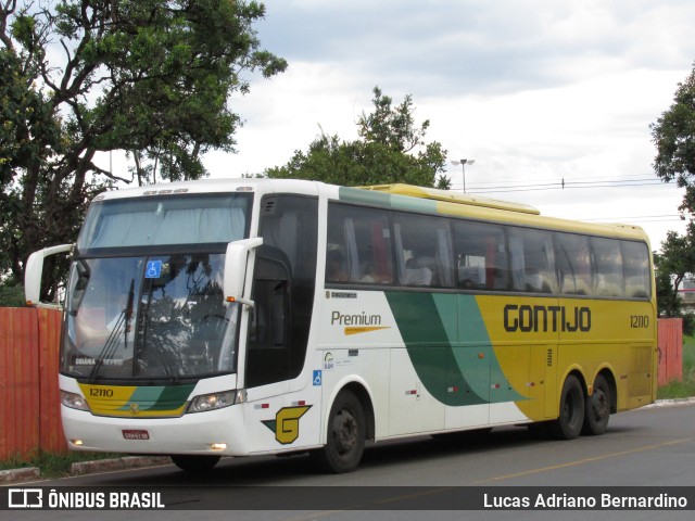 Empresa Gontijo de Transportes 12110 na cidade de Brasília, Distrito Federal, Brasil, por Lucas Adriano Bernardino. ID da foto: 11241927.