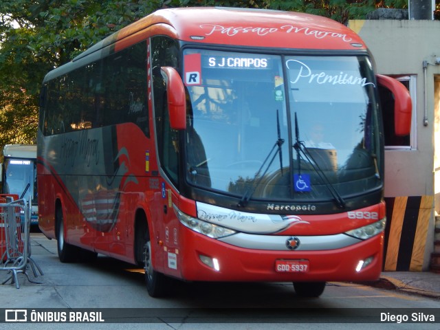 Empresa de Ônibus Pássaro Marron 5932 na cidade de São Paulo, São Paulo, Brasil, por Diego Silva. ID da foto: 11240785.