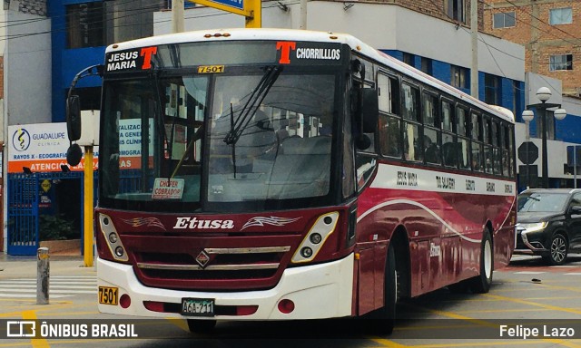 ETUSA 112 na cidade de Chorrillos, Lima, Lima Metropolitana, Peru, por Felipe Lazo. ID da foto: 11240788.