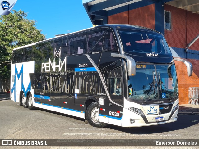 Empresa de Ônibus Nossa Senhora da Penha 61220 na cidade de Porto Alegre, Rio Grande do Sul, Brasil, por Emerson Dorneles. ID da foto: 11169748.