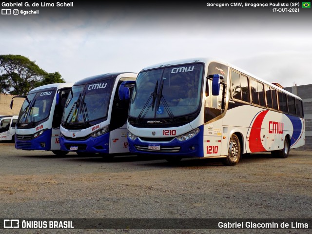 CMW Transportes 1210 na cidade de Bragança Paulista, São Paulo, Brasil, por Gabriel Giacomin de Lima. Número da foto: #11170795.