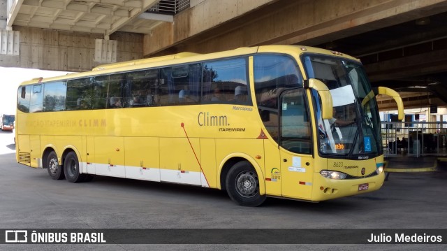 Viação Itapemirim 8623 na cidade de Campinas, São Paulo, Brasil, por Julio Medeiros. ID da foto: 11171139.