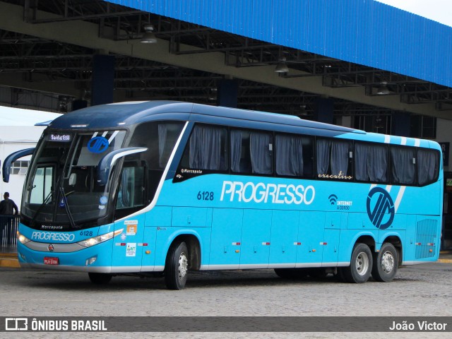 Auto Viação Progresso 6128 na cidade de Petrolina, Pernambuco, Brasil, por João Victor. ID da foto: 11171381.