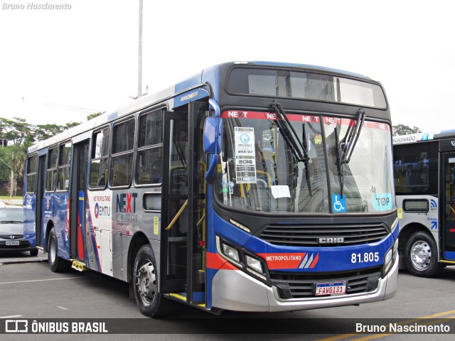 Next Mobilidade - ABC Sistema de Transporte 81.805 na cidade de Barueri, São Paulo, Brasil, por Bruno Nascimento. ID da foto: 11170239.