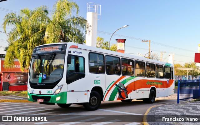 Empresa de Transportes Andorinha 6463 na cidade de Presidente Prudente, São Paulo, Brasil, por Francisco Ivano. Número da foto: #11171323.