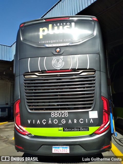 Viação Garcia 88028 na cidade de Presidente Prudente, São Paulo, Brasil, por Luis Guilherme Costa. Número da foto: #11170170.