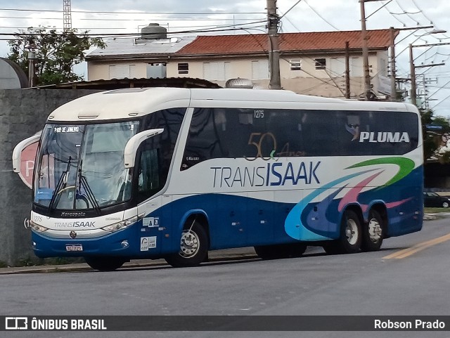 Trans Isaak Turismo 1275 na cidade de São José dos Campos, São Paulo, Brasil, por Robson Prado. Número da foto: #11169631.