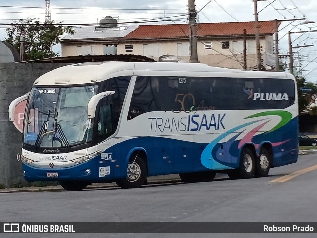 Trans Isaak Turismo 1275 na cidade de São José dos Campos, São Paulo, Brasil, por Robson Prado. ID da foto: 11169631.