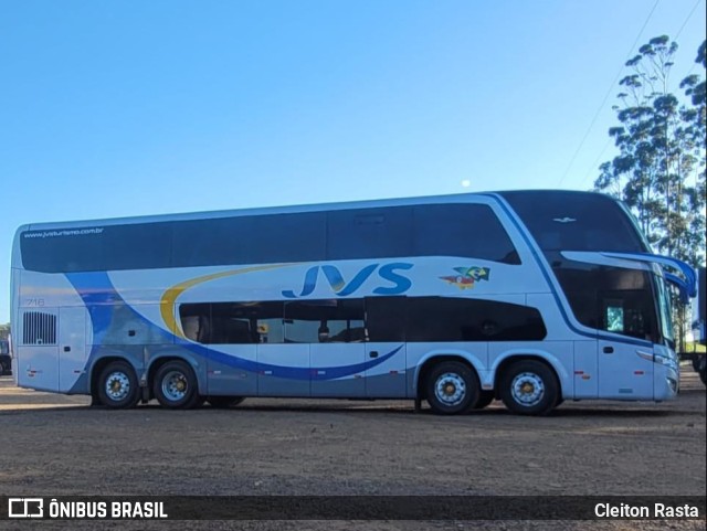 JVS Transporte e Turismo 716 na cidade de Dionísio Cerqueira, Santa Catarina, Brasil, por Cleiton Rasta. ID da foto: 11171185.