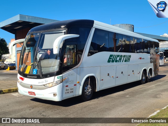 Eucatur - Empresa União Cascavel de Transportes e Turismo 4721 na cidade de Porto Alegre, Rio Grande do Sul, Brasil, por Emerson Dorneles. ID da foto: 11169750.