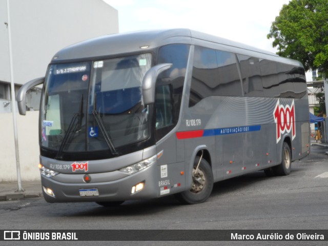 Auto Viação 1001 RJ 108.179 na cidade de Rio de Janeiro, Rio de Janeiro, Brasil, por Marco Aurélio de Oliveira. Número da foto: #11170328.