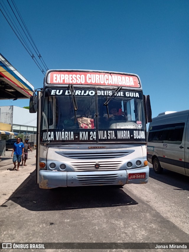 Expresso Curuçambaba 9455 na cidade de Ananindeua, Pará, Brasil, por Jonas Miranda. ID da foto: 11169125.