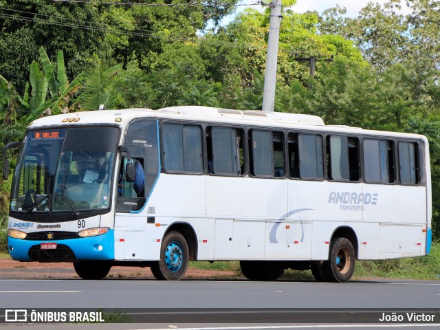 Andrade Transportes 90 na cidade de Teresina, Piauí, Brasil, por João Victor. ID da foto: 11171309.