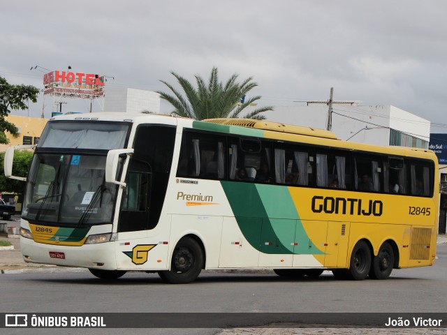 Empresa Gontijo de Transportes 12845 na cidade de Petrolina, Pernambuco, Brasil, por João Victor. ID da foto: 11171431.