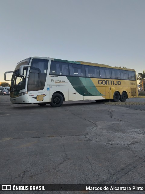 Empresa Gontijo de Transportes 12515 na cidade de Perdões, Minas Gerais, Brasil, por Marcos de Alcantara Pinto. ID da foto: 11170765.